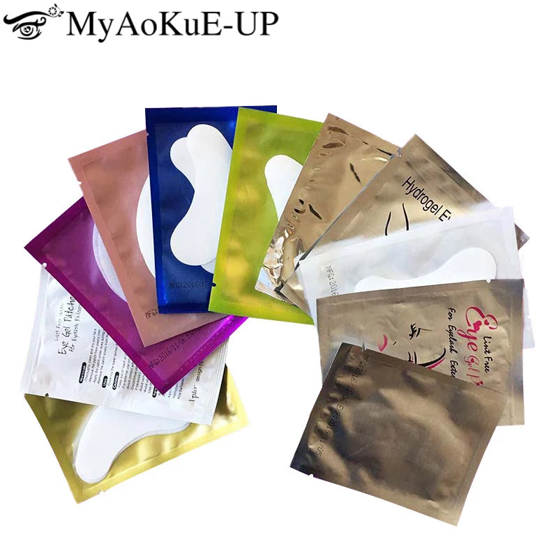 Nail Art Extension - Makeup Tool 100pairs Eyelash Extension Paper