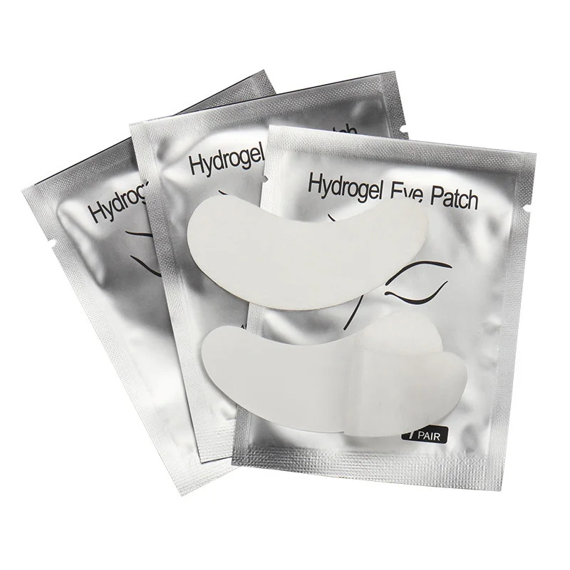 Nail Art Extension - 50/100/200 Pairs Eyelash Pad Gel Hydrogel