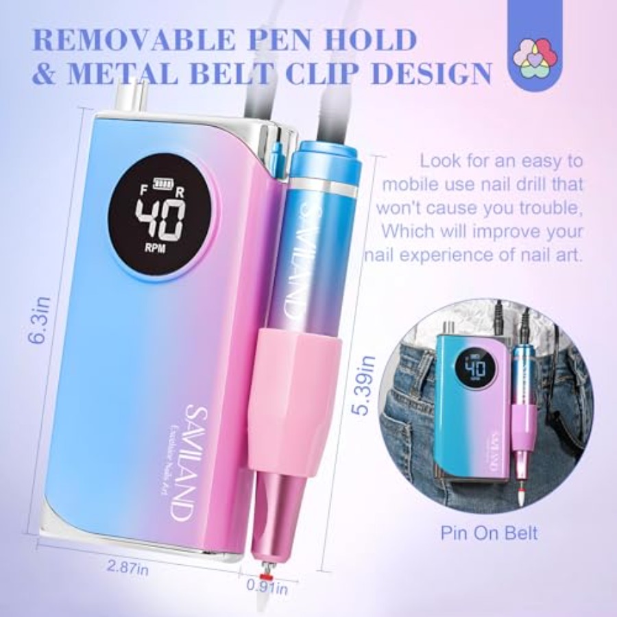 Rechargeable Professional Nail - Nail Drill Machine review and price