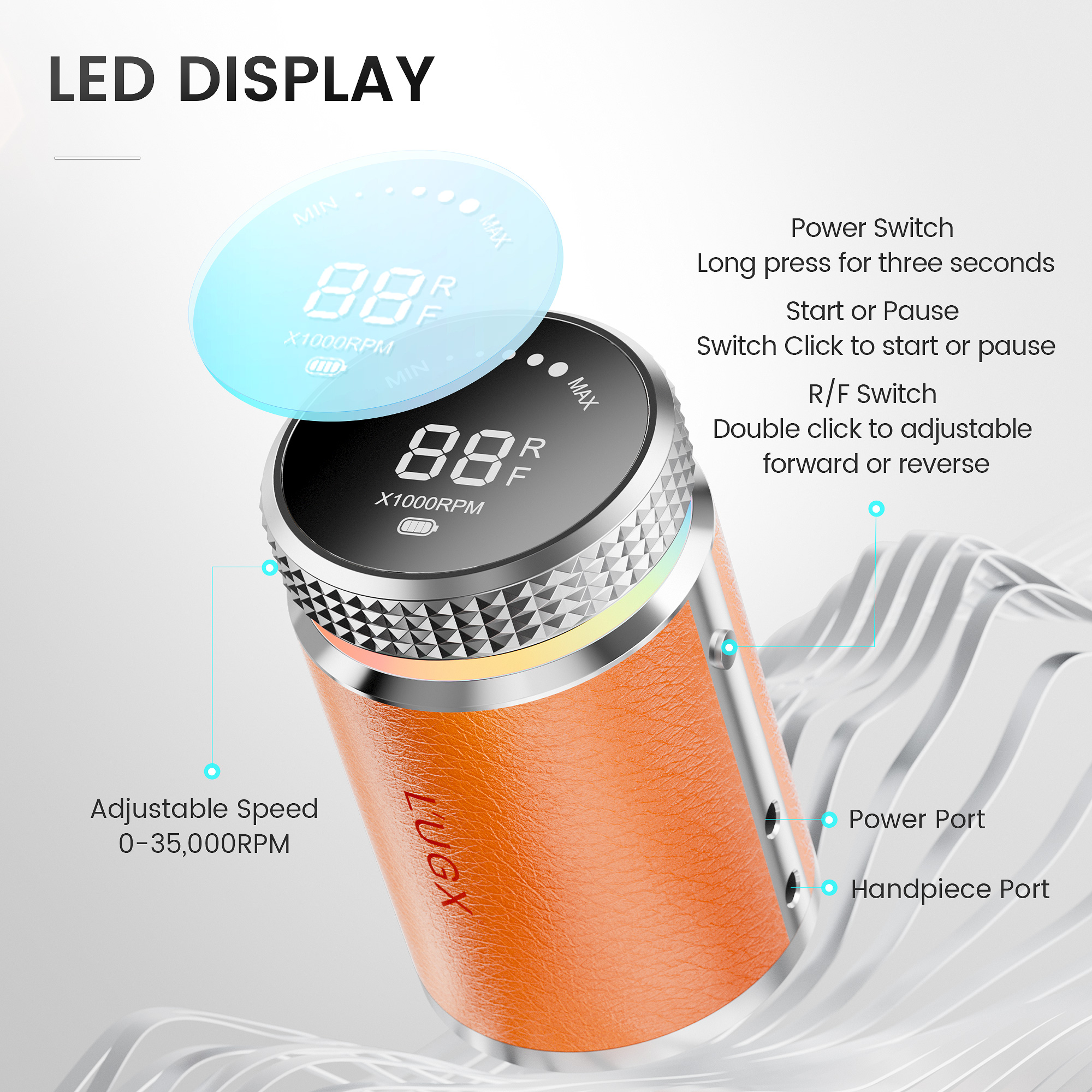2026 LUGX 2024 New Waterproof  - Nail Drill Machine review and price
