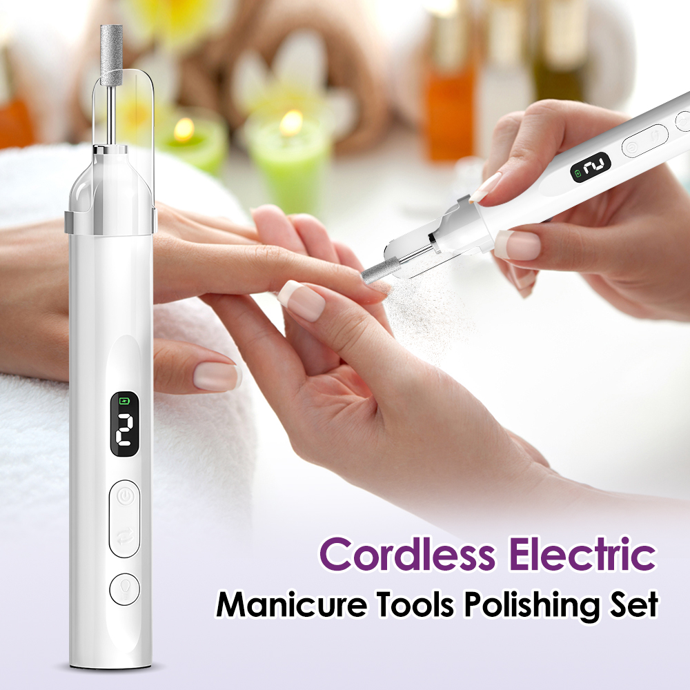 Cordless Electric Nail Drill w - Nail Drill Machine review and price