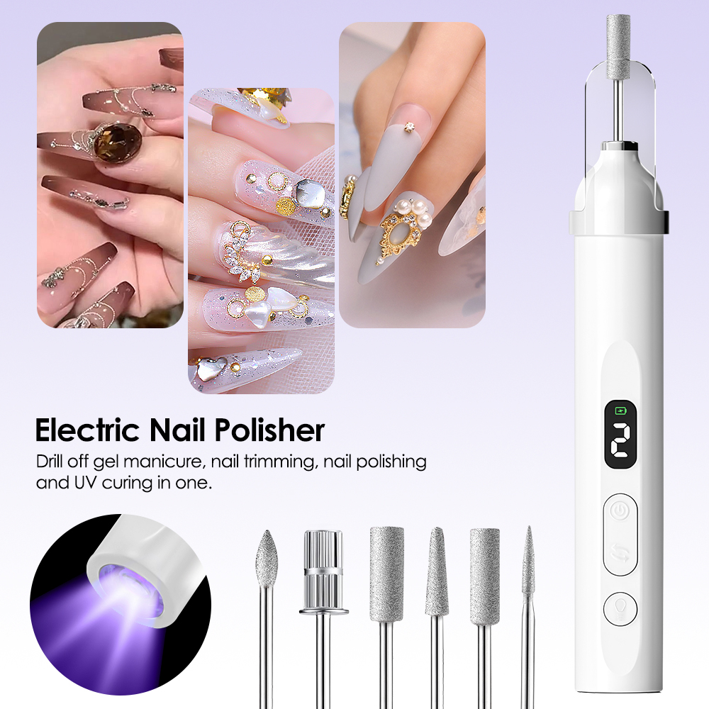 Cordless Electric Nail Drill w - Nail Drill Machine review and price