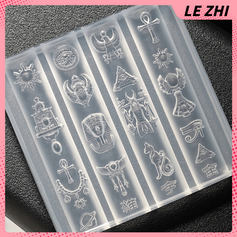 1Pcs Vintage Egyptian Style 3D - Nail Art Queen review and price