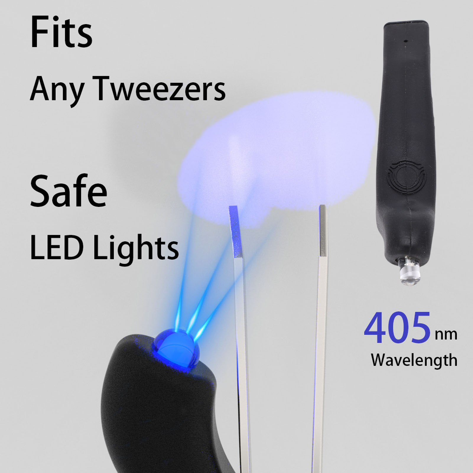 Lash Tweezer Lamp Silicone Cor - Nail Art Extension review and price
