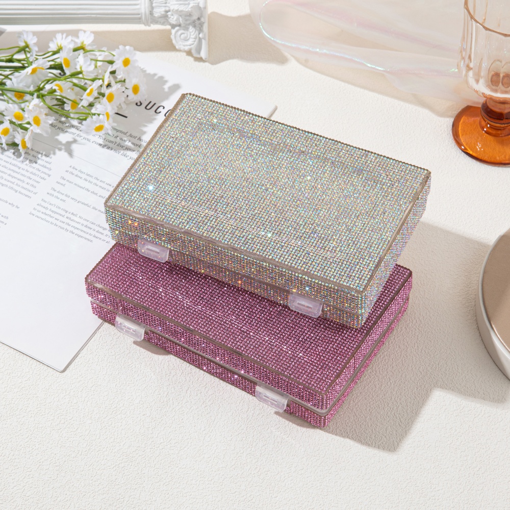 Luxury Shiny Rhinestone Storag - Nail Art Extension review and price