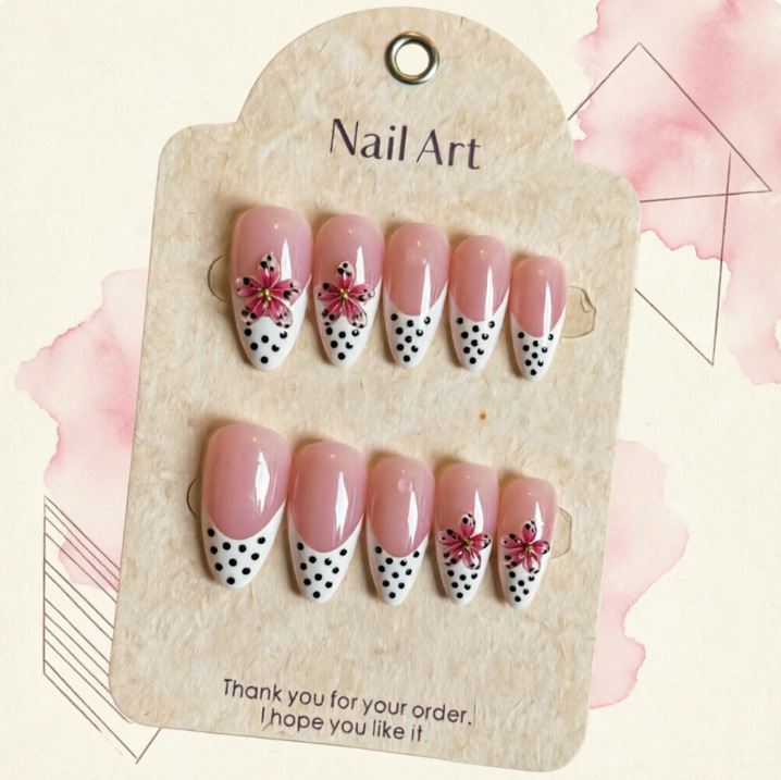 Nude Color French Polo Dot Thr - Nail Art Polos review and price
