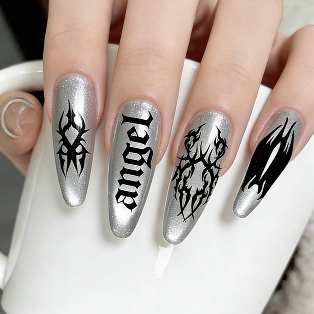 Nail Stamping Plates Gothic St - Nail Art Gothic review and price