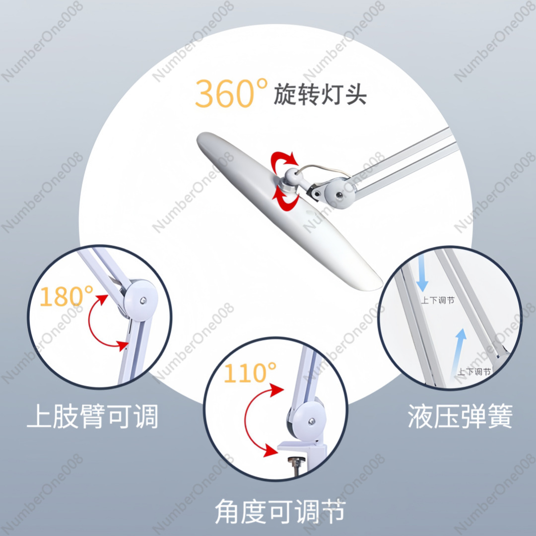 Foldable Desk Lamp Clamp On Ey - Nail Art Extension review and price