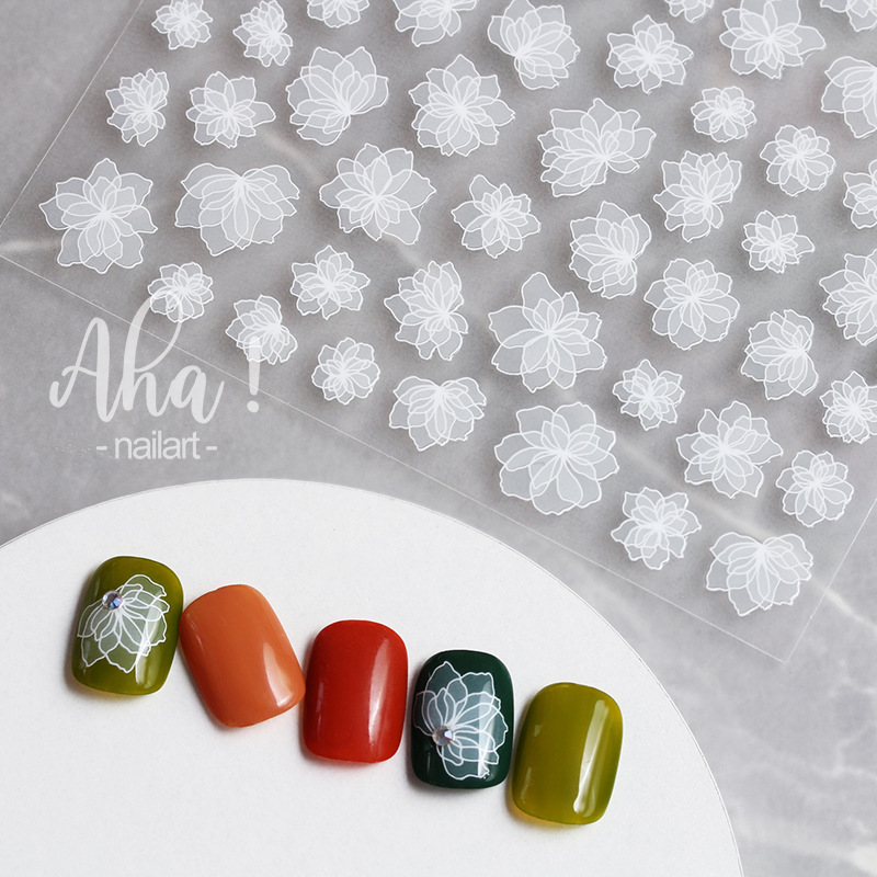 3D Translucence Nail Art Stick - Nail Art Van Gogh review and price
