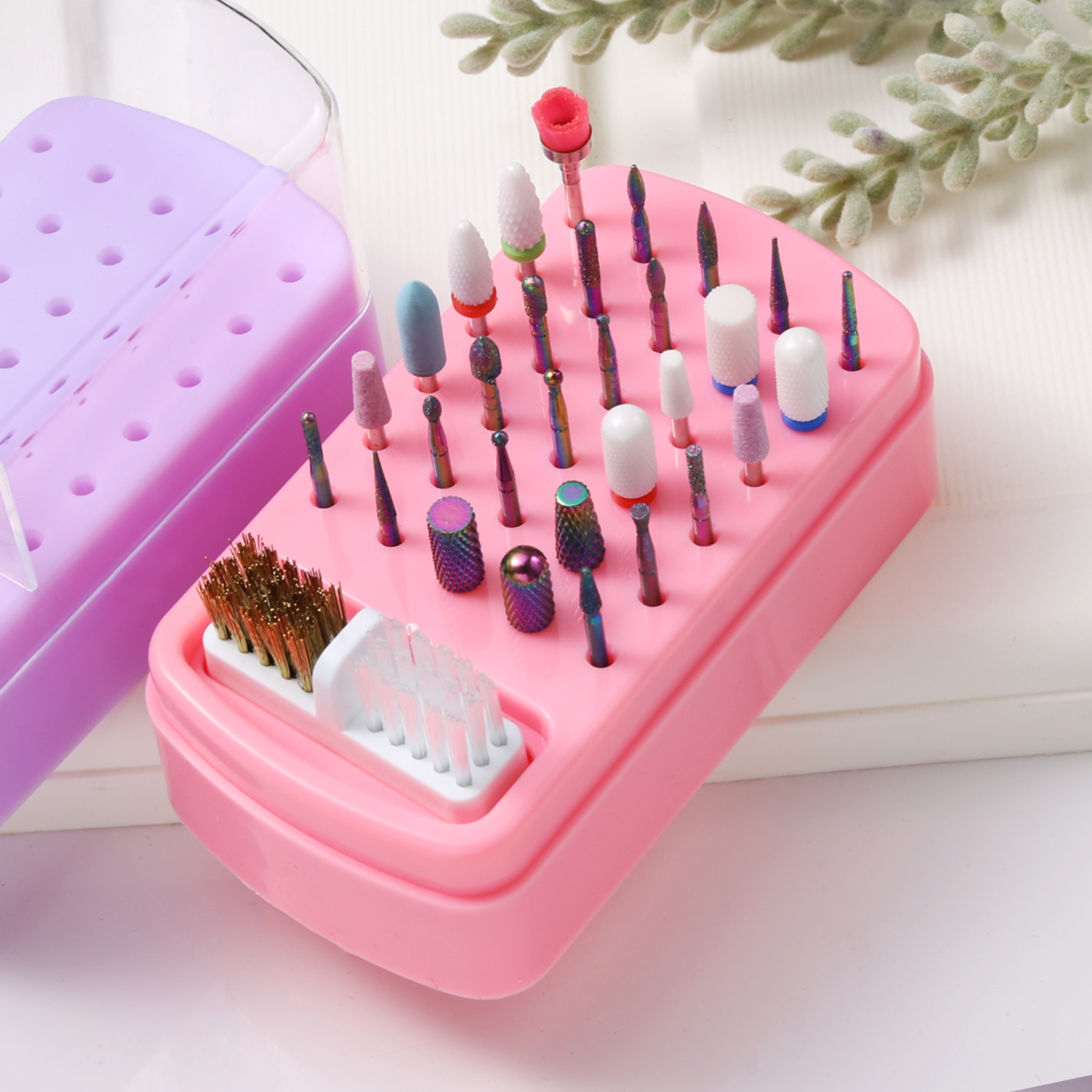 30 Slots Nail Drill Bits Organ - Nail Drill Machine review and price