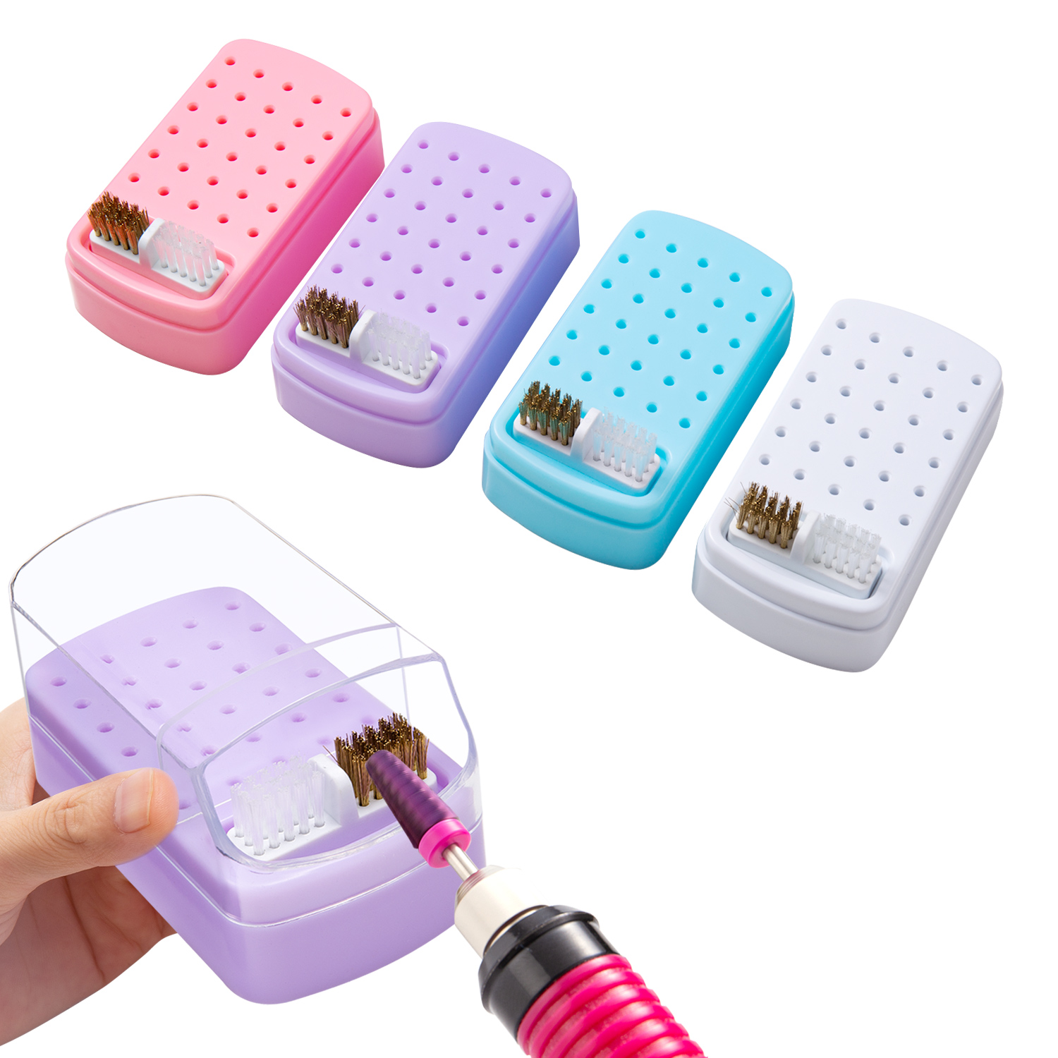 30 Slots Nail Drill Bits Organ - Nail Drill Machine review and price