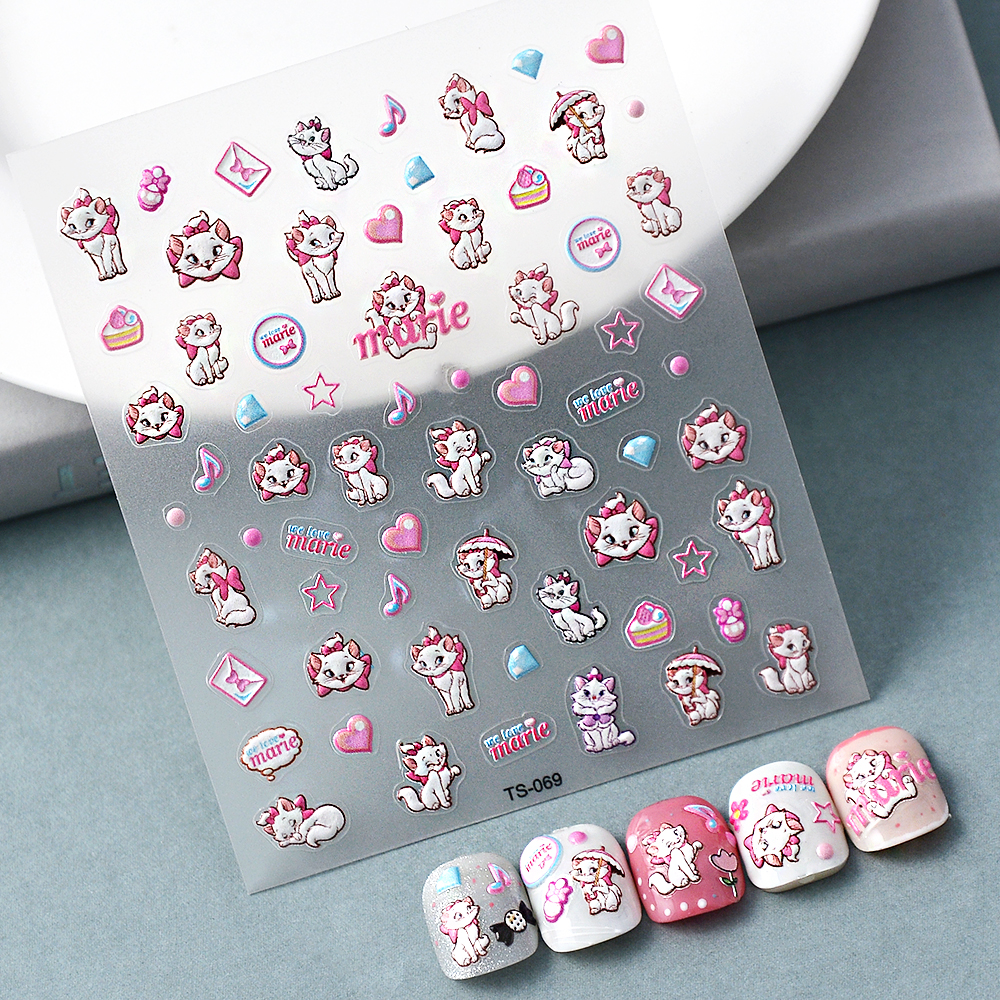 New 5D Anime Nail Sticker Disn - Nail Art Van Gogh review and price