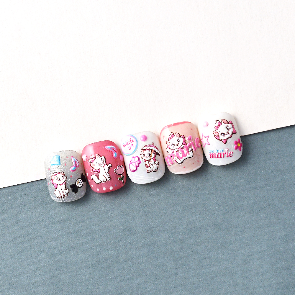 New 5D Anime Nail Sticker Disn - Nail Art Van Gogh review and price