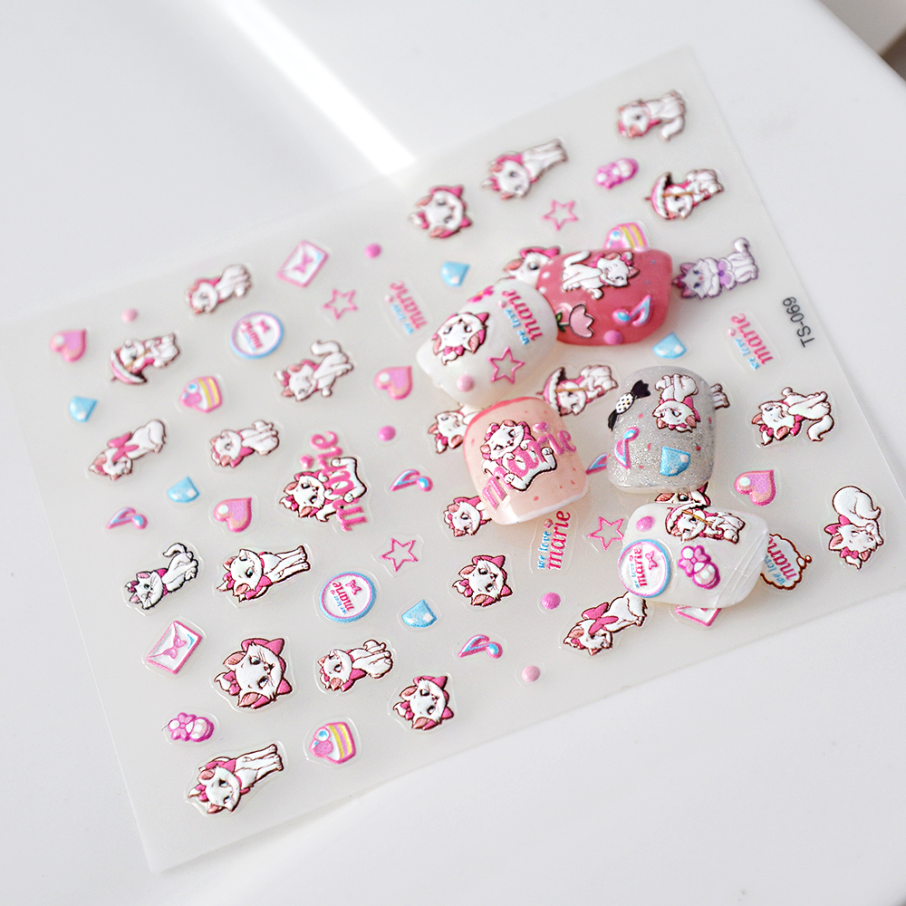 New 5D Anime Nail Sticker Disn - Nail Art Van Gogh review and price