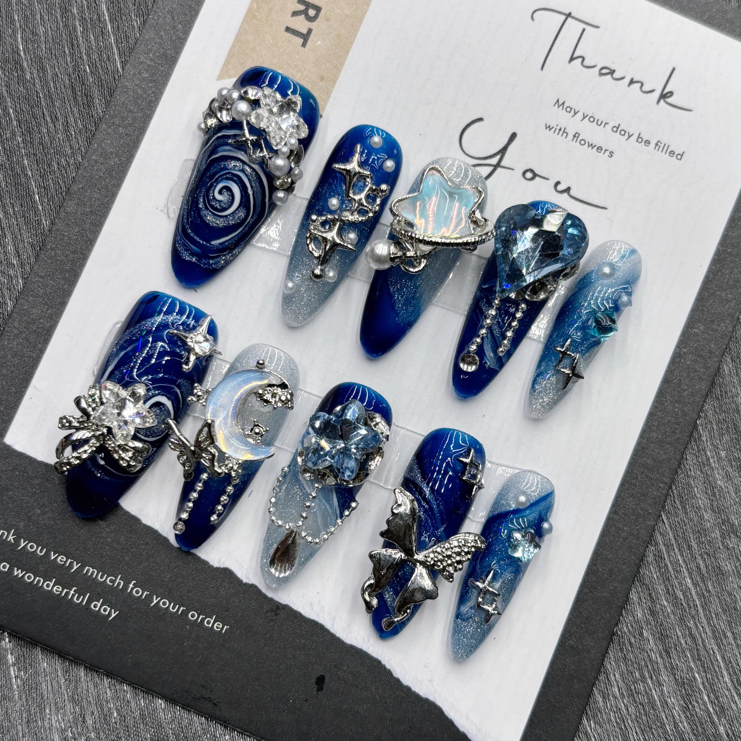 10Pcs High Quality Handmade Pr - Nail Art Queen review and price