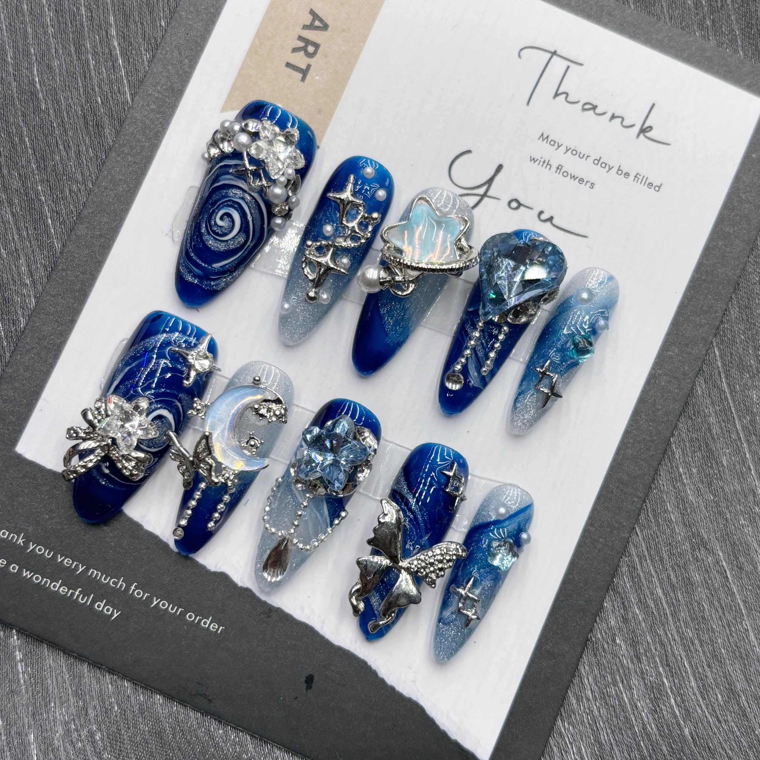 10Pcs High Quality Handmade Pr - Nail Art Queen review and price