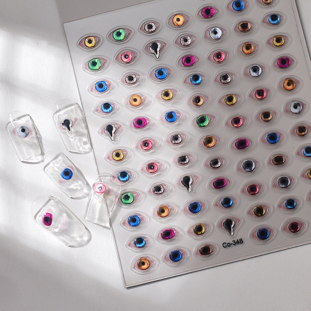 5D Bronzing Dark Evil Eye Nail - Nail Art Van Gogh review and price