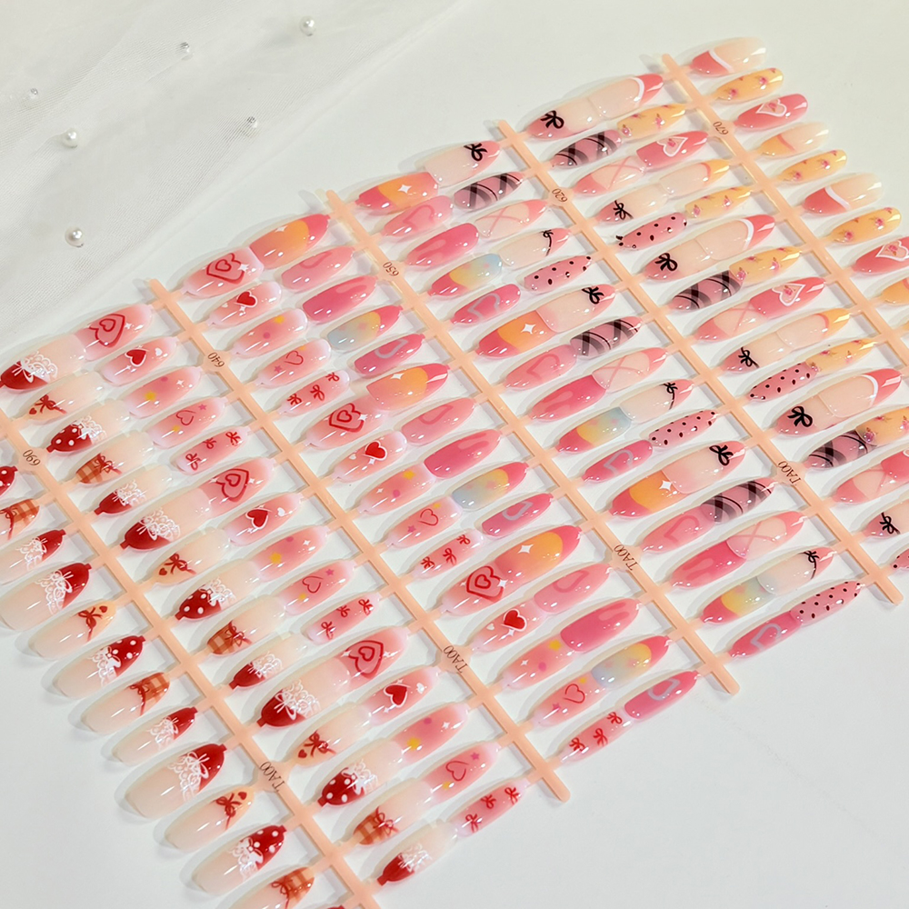 150Pcs/Bag Valentine's Day Fre - Nail Art Extension review and price