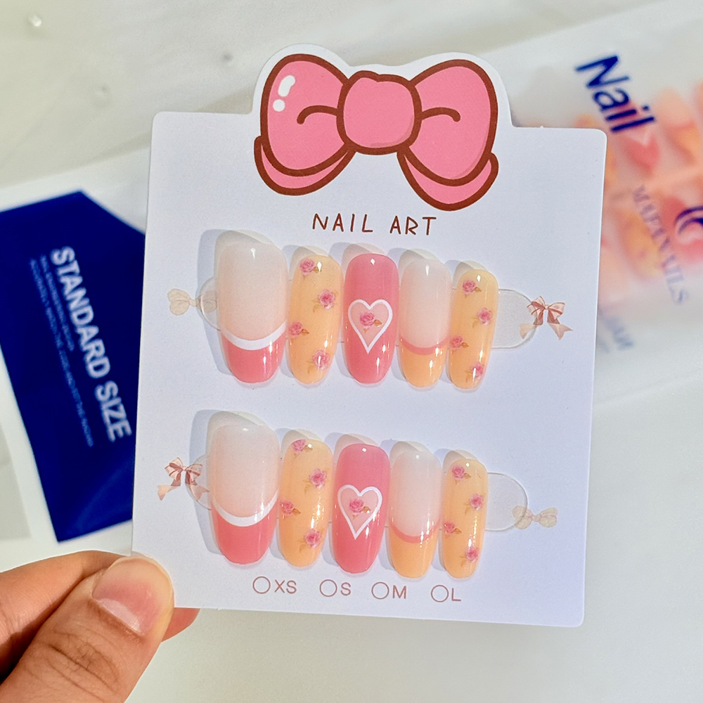 150Pcs/Bag Valentine's Day Fre - Nail Art Extension review and price