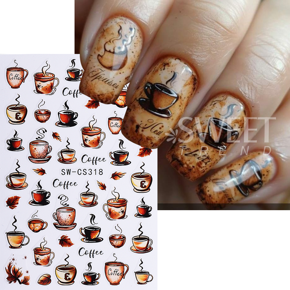 2pcs Retro Nail Stickers 3D Au - Nail Art Van Gogh review and price