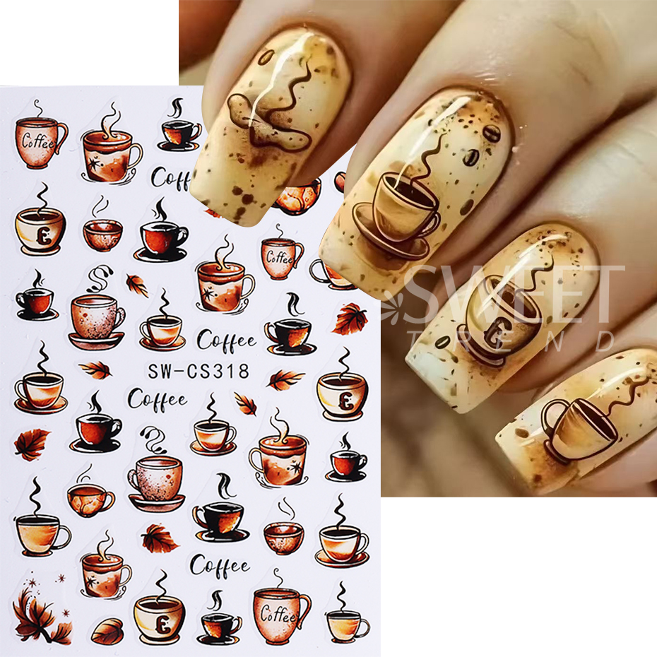 2pcs Retro Nail Stickers 3D Au - Nail Art Van Gogh review and price