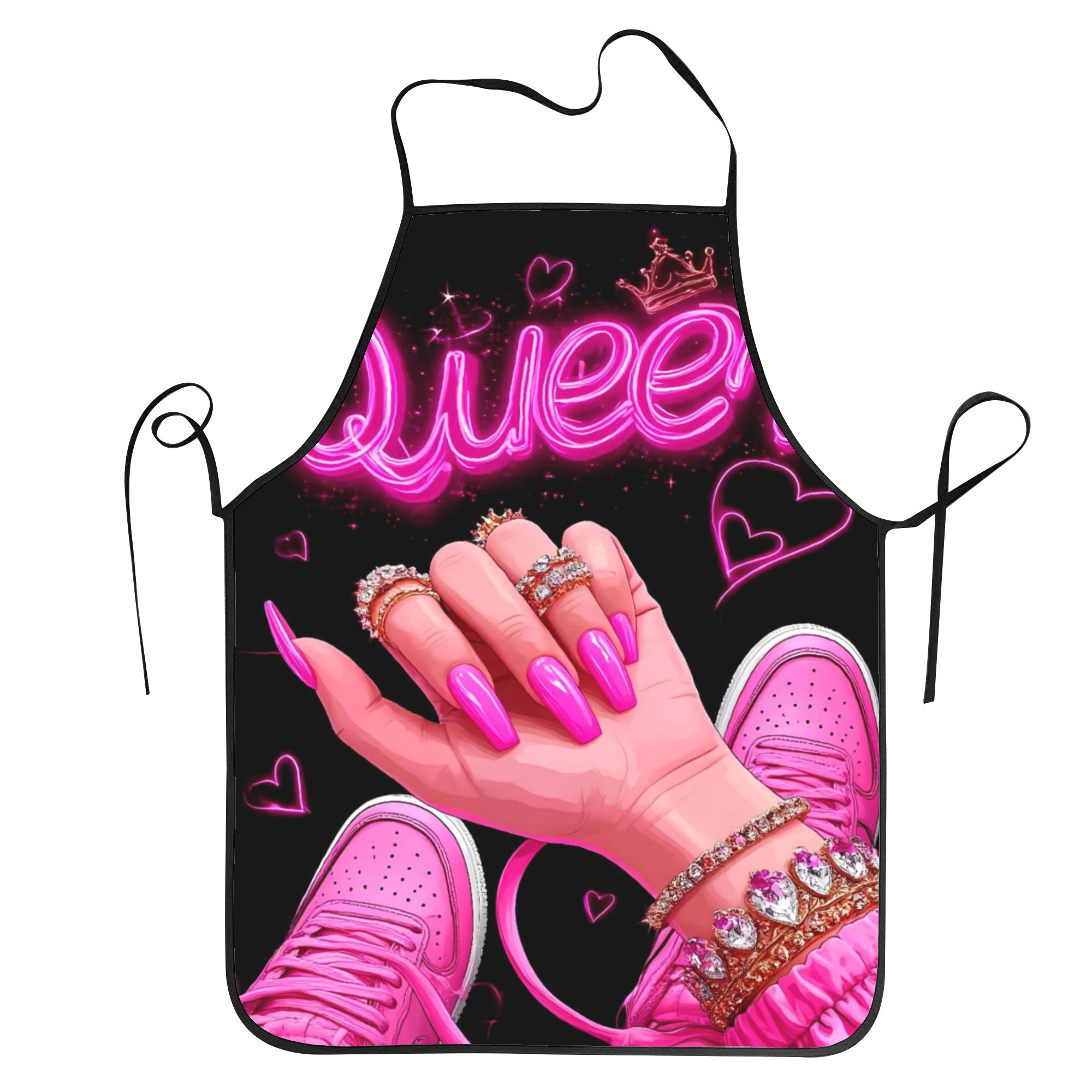 Pink Neon Queen Nail Art Print - Nail Art Queen review and price