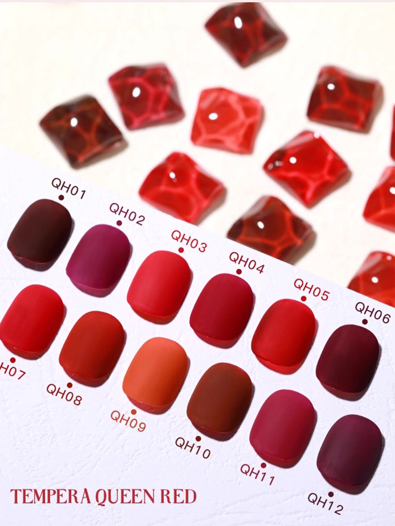 1-12pcs 15ml Autumn Nail Tempe - Nail Art Queen review and price