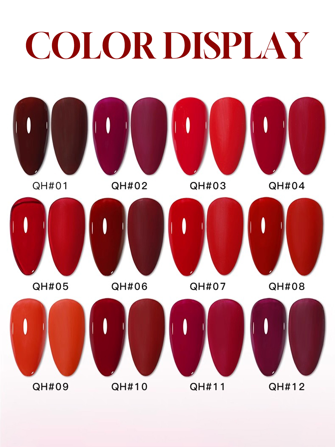 1-12pcs 15ml Autumn Nail Tempe - Nail Art Queen review and price