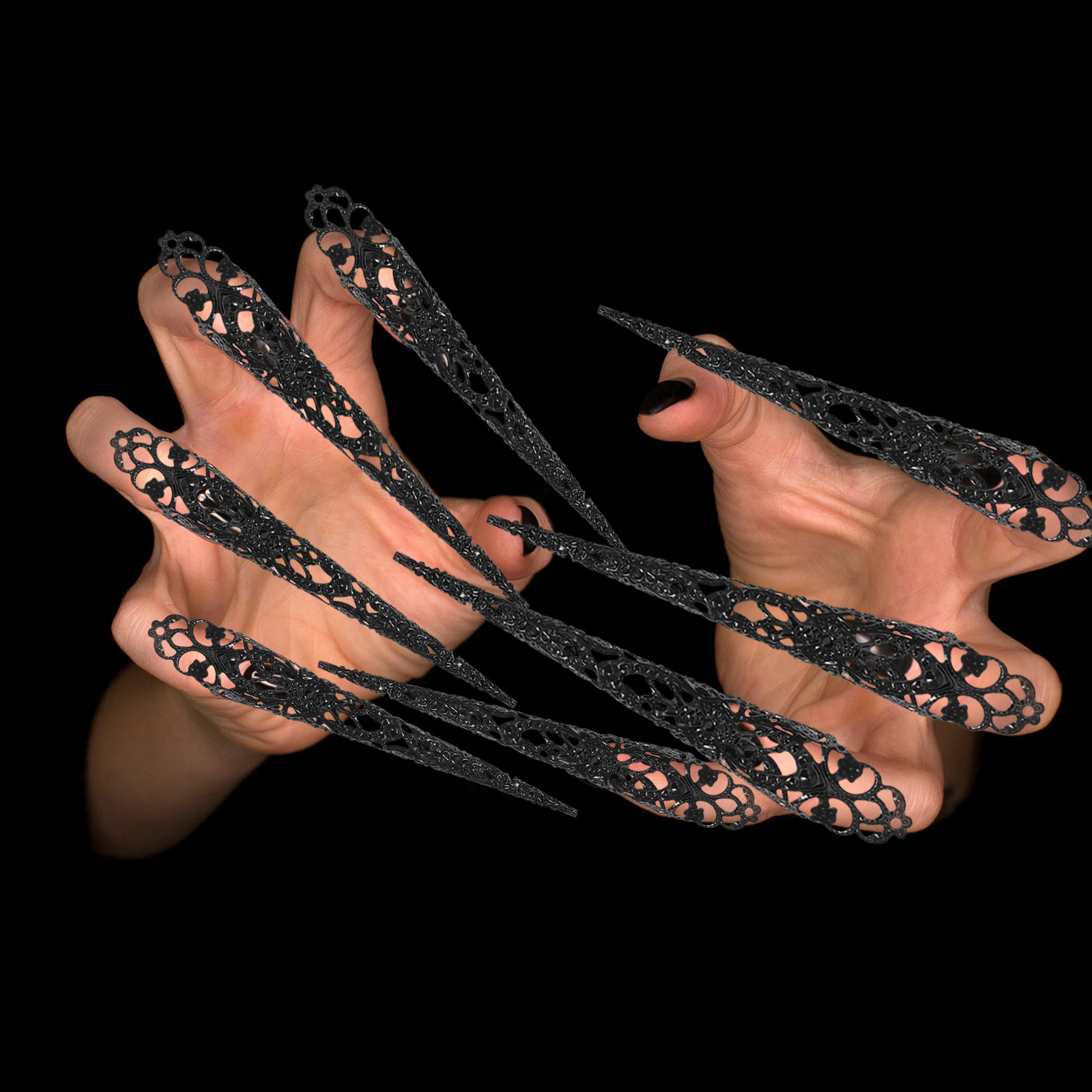 5Pcs Finger Nail Floral Finger - Nail Art Queen review and price
