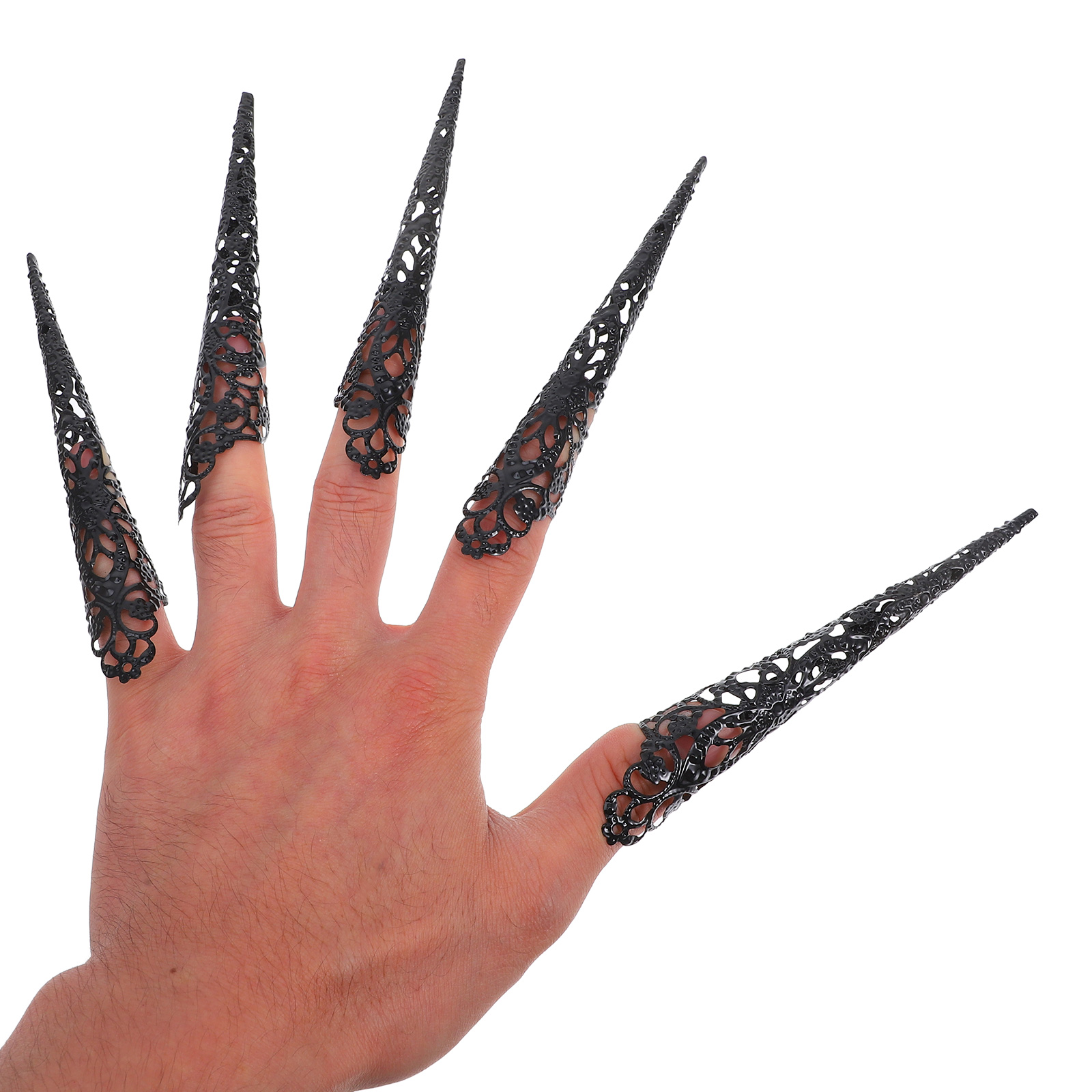 5Pcs Finger Nail Floral Finger - Nail Art Queen review and price