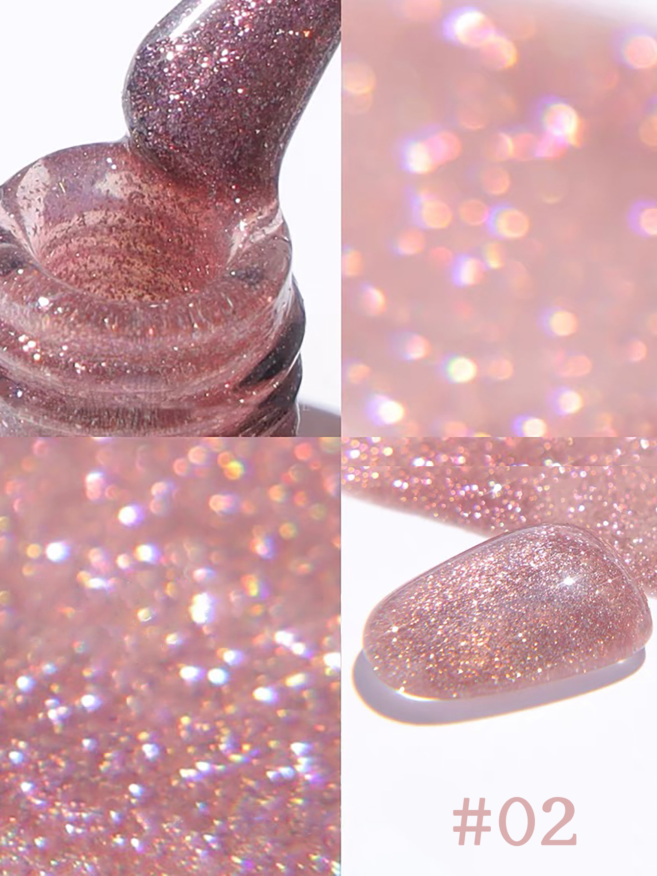1pcs ZH Pink Blue Purple Color - Nail Art Queen review and price